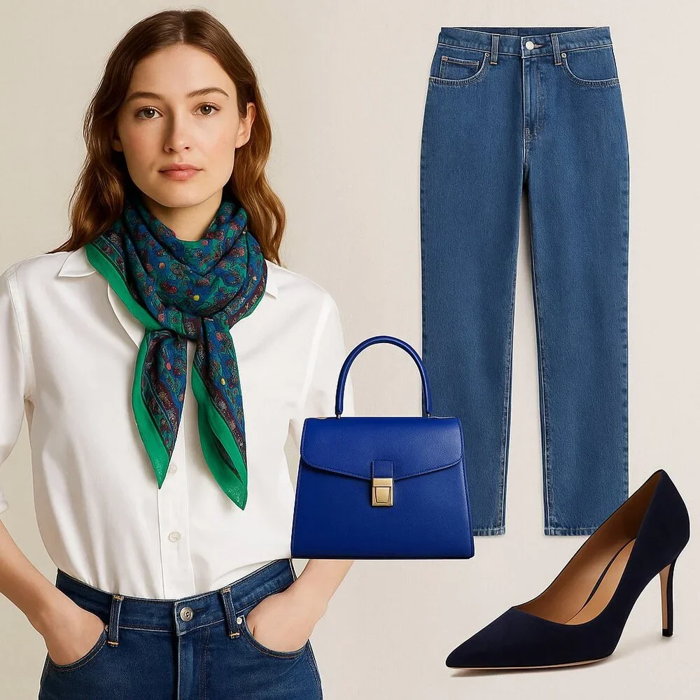 💎 Elevate Your Style: Discover the Vibrant Givenchy-Inspired Scarf 💎